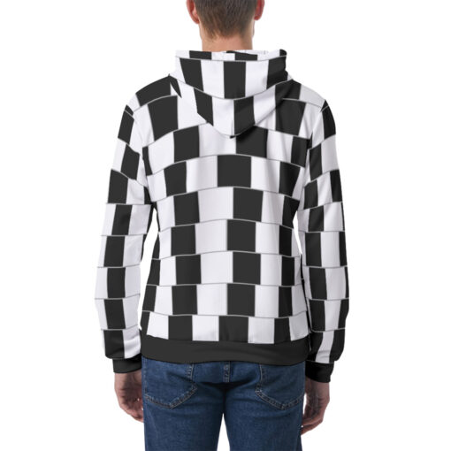 Optical Illusion Men's Hoodie - Image 4