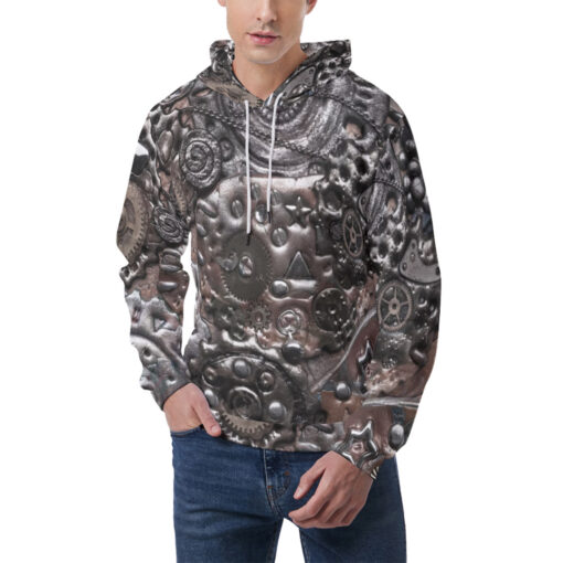 Steampunk Gears Men's Hoodie