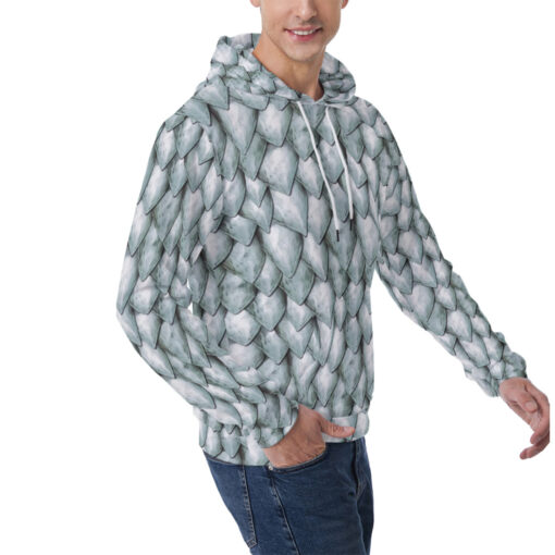 Dragon Scales Men's Hoodie - Image 2