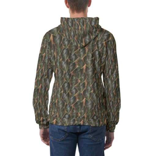 Dragon Scales Men's Hoodie - Image 4