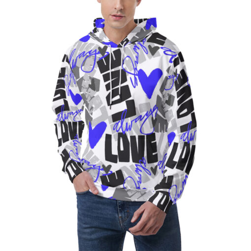 Love Graffiti Art Men's Hoodie