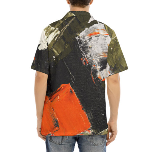 Modern Art Abstraction Hawaiian Shirt - Image 4