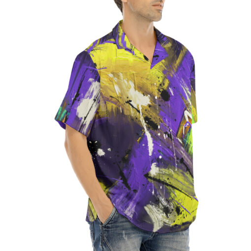 Modern Art Abstraction Hawaiian Shirt - Image 2