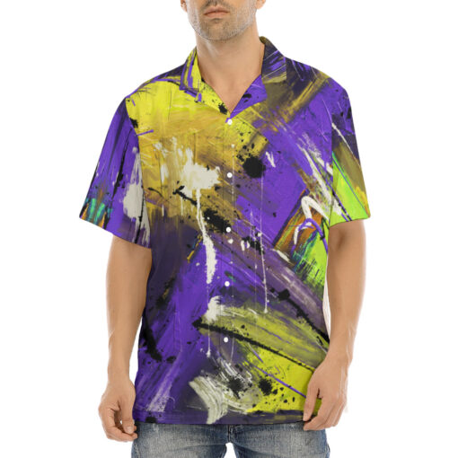 Modern Art Abstraction Hawaiian Shirt