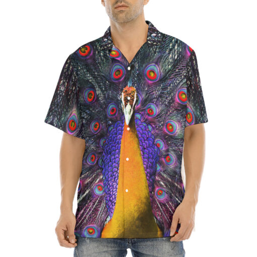 Peacock Plumage Hawaiian Shirt