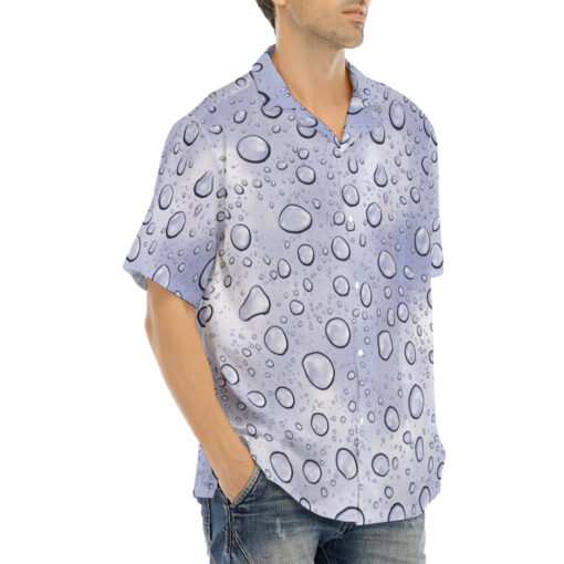 Water Drops Hawaiian Shirt - Image 2