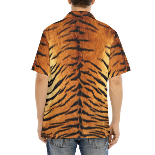 Tiger Pattern Hawaiian Shirt - Image 4