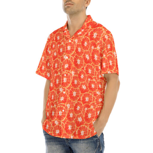 Red Oranges Hawaiian Shirt - Image 3