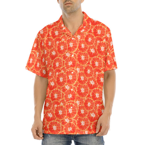 Red Oranges Hawaiian Shirt