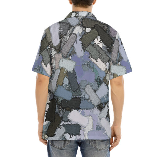 Patches Pattern Hawaiian Shirt - Image 4