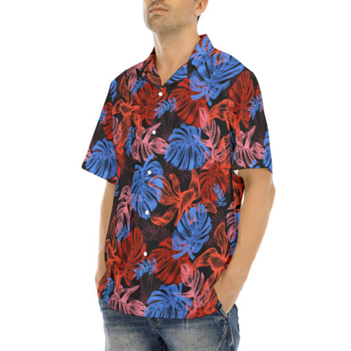 Neon Tropics Hawaiian Shirt - Image 3