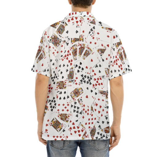 Royal Flush Playing Cards Hawaiian Shirt - Image 4