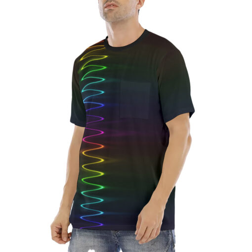 Spectrum Waves Men's T-Shirt - Image 2