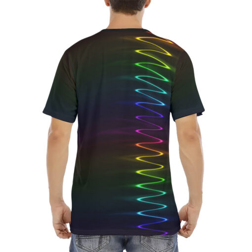 Spectrum Waves Men's T-Shirt - Image 4