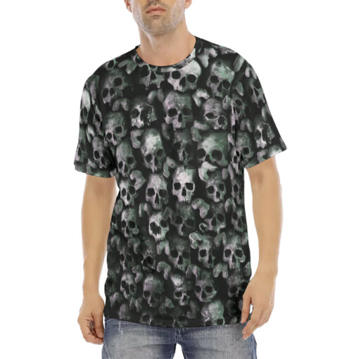 Skulls Background Men's T-Shirt