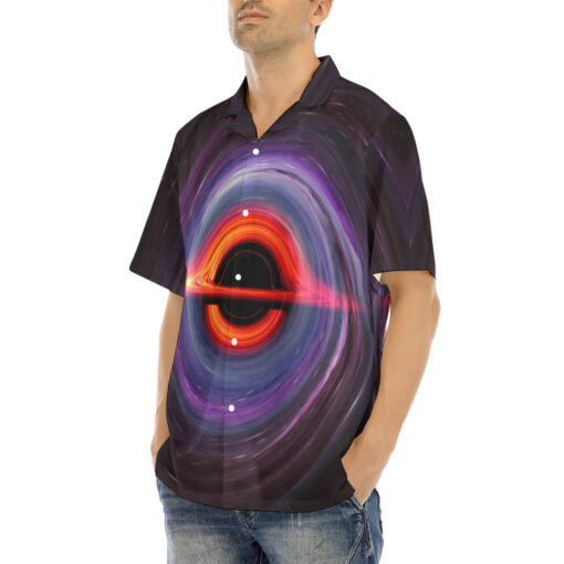 Singularity Collapsar Black Hole Hawaiian Shirt - Image 3