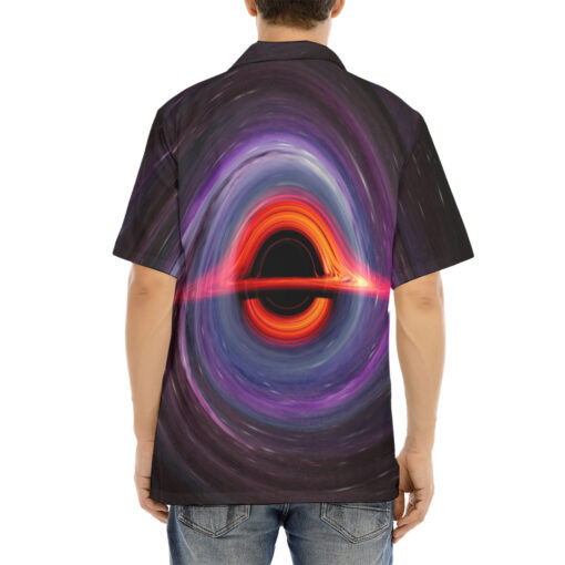 Singularity Collapsar Black Hole Hawaiian Shirt - Image 4