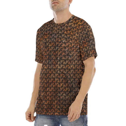 Rusty Chain Mail Men's T-Shirt - Image 2