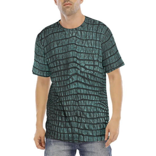 Alligator Texture Men's T-Shirt