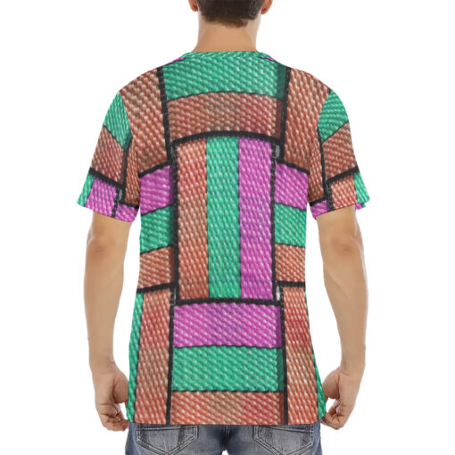 Colored Straps Men's T-Shirt - Image 4