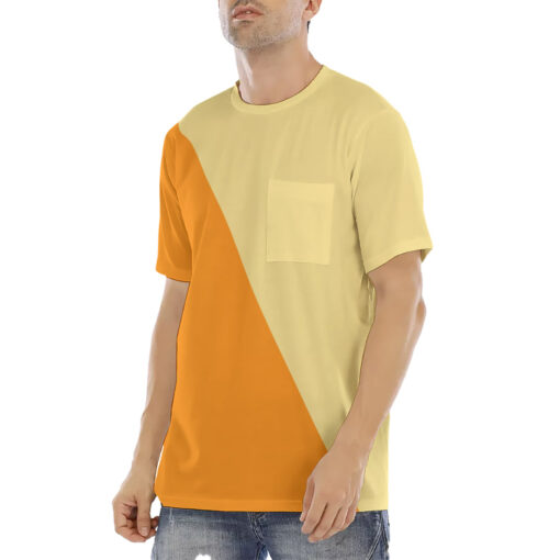 Dual Colors Style Men's T-Shirt - Image 2