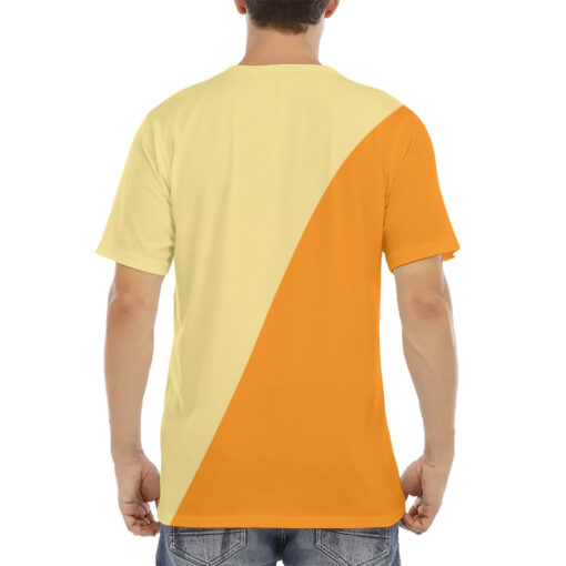 Dual Colors Style Men's T-Shirt - Image 4