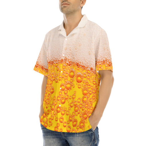 Beer Theme Hawaiian Shirt - Image 3