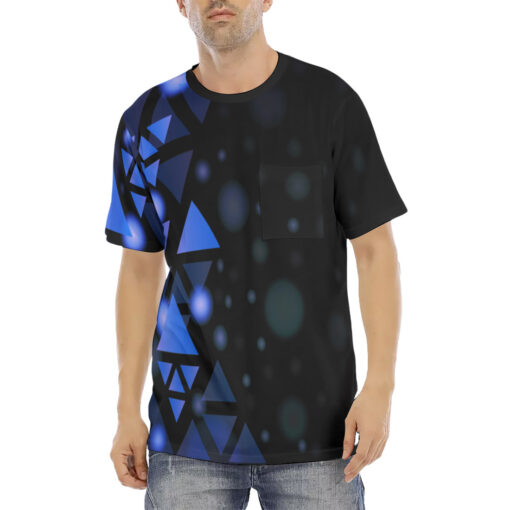 Blue Triangles Men's T-Shirt