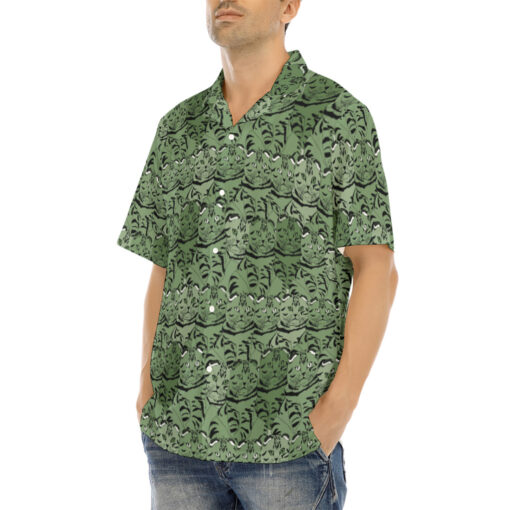 Cats Camouflage Hawaiian Shirt - Image 3