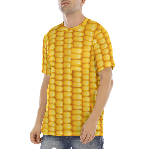 Corn Pattern Men's T-Shirt - Image 2