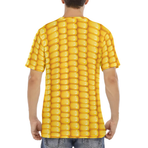 Corn Pattern Men's T-Shirt - Image 4