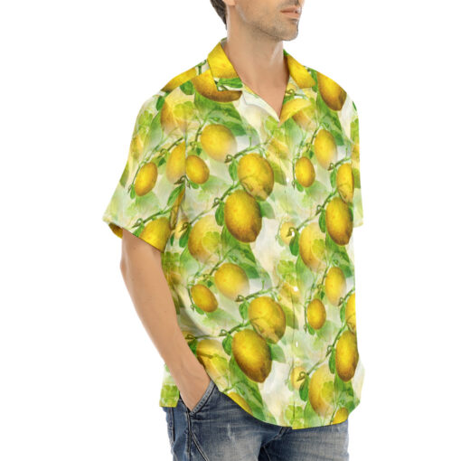 Lemon Trees Hawaiian Shirt - Image 2