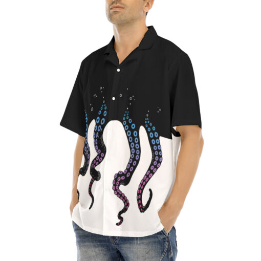 Tentacles Art Hawaiian Shirt - Image 3