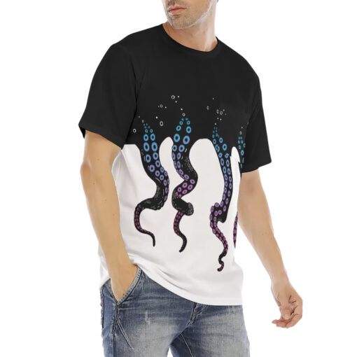 Tentacles Art Men's T-Shirt - Image 3