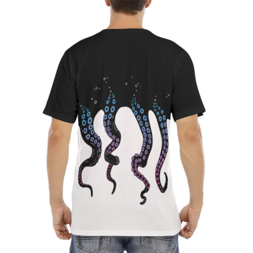 Tentacles Art Men's T-Shirt - Image 4