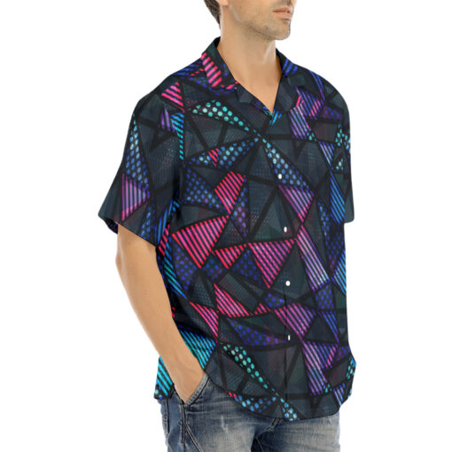 Spectrum Color Triangle Hawaiian Shirt - Image 2