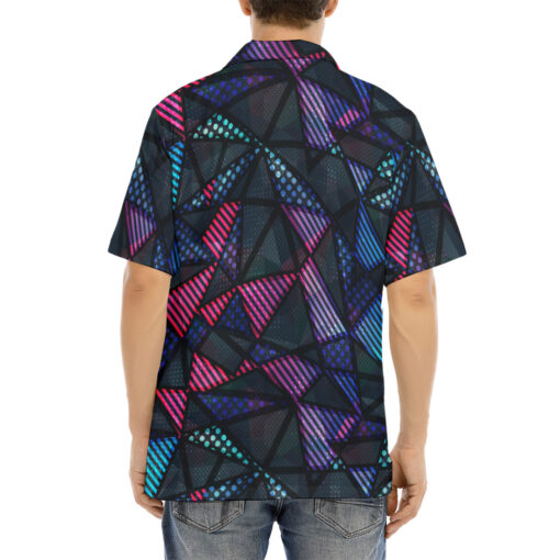 Spectrum Color Triangle Hawaiian Shirt - Image 4