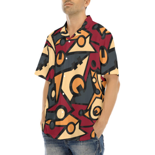 Retro Mechanic Grunge Hawaiian Shirt - Image 3