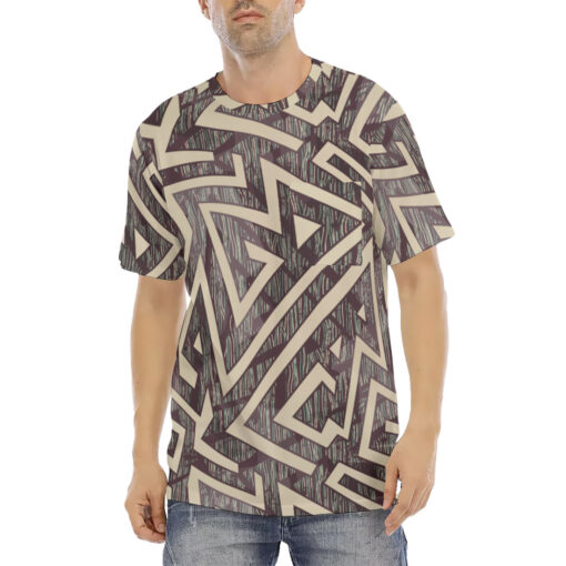 Tribal Geometric Men's T-Shirt