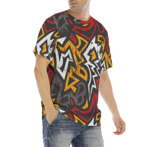 Grunge Ancient Effect Men's T-Shirt - Image 3