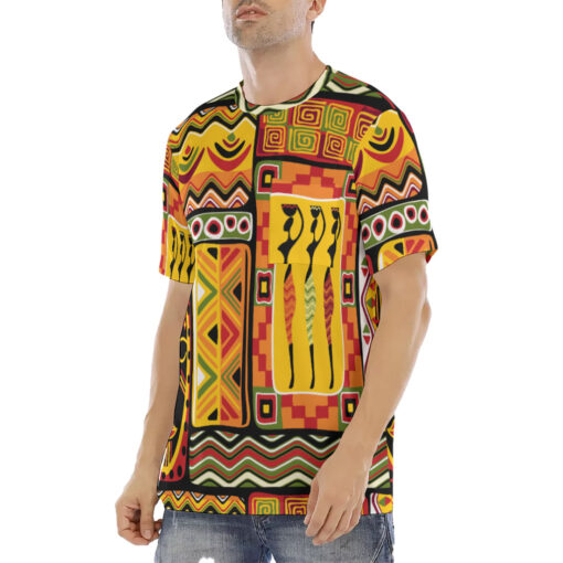 African Ornament Men's T-Shirt - Image 2