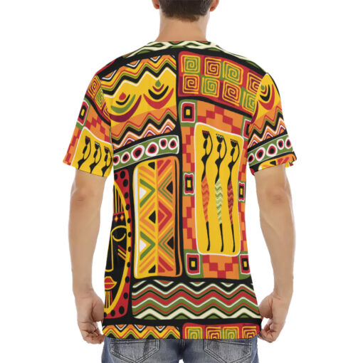 African Ornament Men's T-Shirt - Image 4