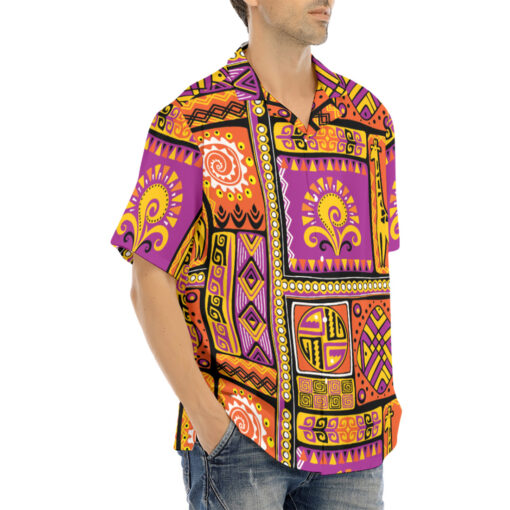 African Ornament Hawaiian Shirt - Image 2