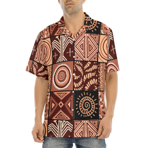 Ethnic Patchwork African Style Hawaiian Shirt