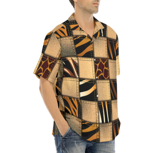 Patchwork Safari Hawaiian Shirt - Image 2