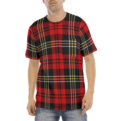 Classic Red Tartan Men's T-Shirt