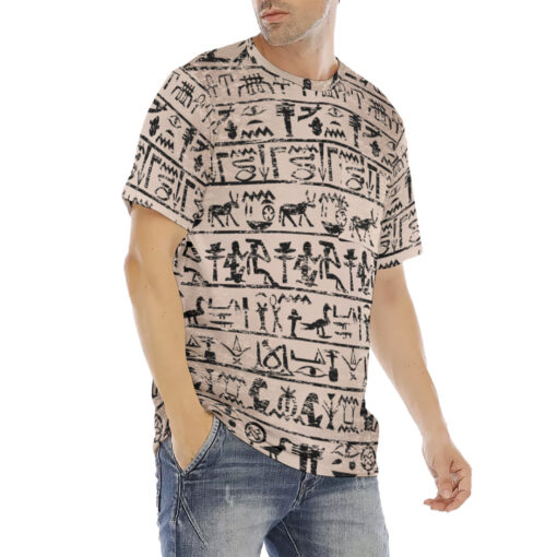 Egyptian Hieroglyphs Men's T-Shirt - Image 3