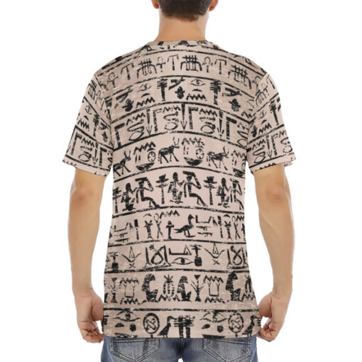 Egyptian Hieroglyphs Men's T-Shirt - Image 4