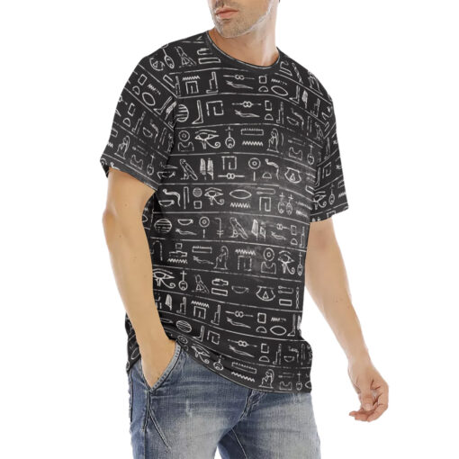 Egyptian Hieroglyphs Men's T-Shirt - Image 3