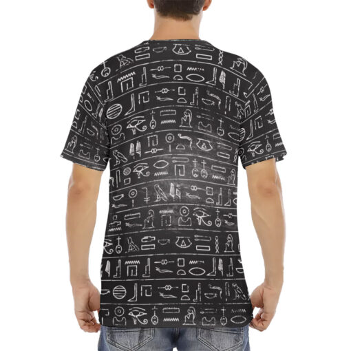 Egyptian Hieroglyphs Men's T-Shirt - Image 4